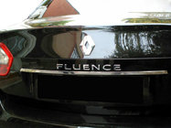 Renault Fluence 2009-2016 Chromleiste über dem Kennzeichen (Edelstahl) Foto 1