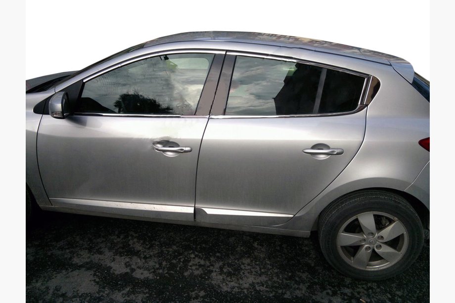 Renault Megane III 2009-2016 Fensterzierleisten oben (HB, 6 Stk, Edelstahl) Foto 1