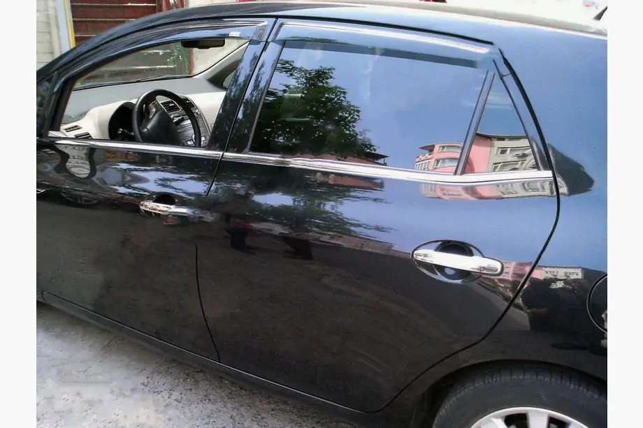 Toyota Auris 2007-2012 Fensterleisten Chrom (4 Stk, Edelstahl) Image