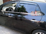 Toyota Auris 2007-2012 Fensterleisten Chrom (4 Stk, Edelstahl) Carmos - Türkischer Edelstahl Foto 1