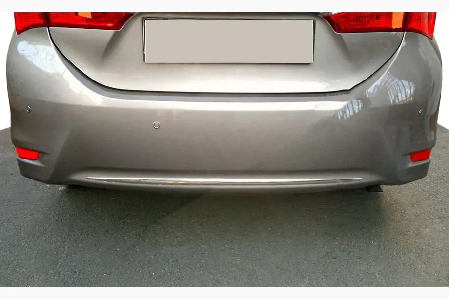 Toyota Corolla 2013-2019 Heckstoßstangenleiste Edelstahl Image