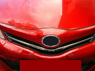 Toyota Yaris 2010-2020 Chrom Kühlergrill Abdeckungen (Edelstahl) Foto 1