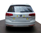 Volkswagen Passat B8 2015-2023 Chromleiste über dem Kennzeichen SW (Carmos, Edelstahl) Foto 1