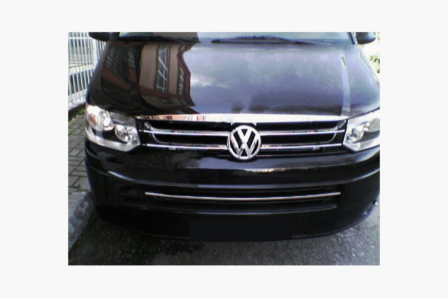 Volkswagen T5 2010-2015 Edelstahl Motorhaubenkante Image