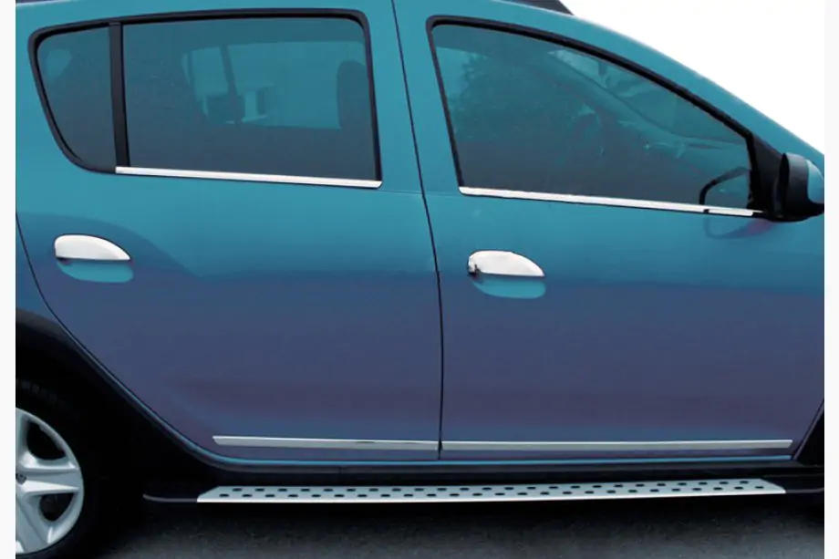 Renault Logan II 2013-2022 Chrom Türgriffblenden (4 Stk., Edelstahl) Image