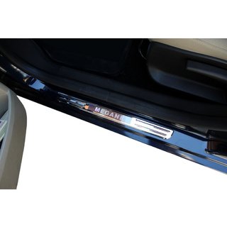 Kabellose Einstiegsleisten mit Beleuchtung (2 Stk, Edelstahl) Renault Megane I 1996-2004