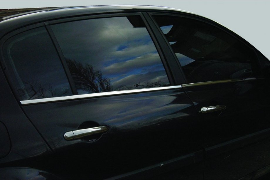 Renault Megane II 2004-2009 Fensterzierleisten außen Edelstahl (4 Stk) SD/SW, OmsaLine - Italienischer Edelstahl Foto 4