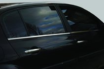 Renault Megane II 2004-2009 Fensterzierleisten außen Edelstahl (4 Stk) HB, Carmos - Türkischer Stahl Foto 4