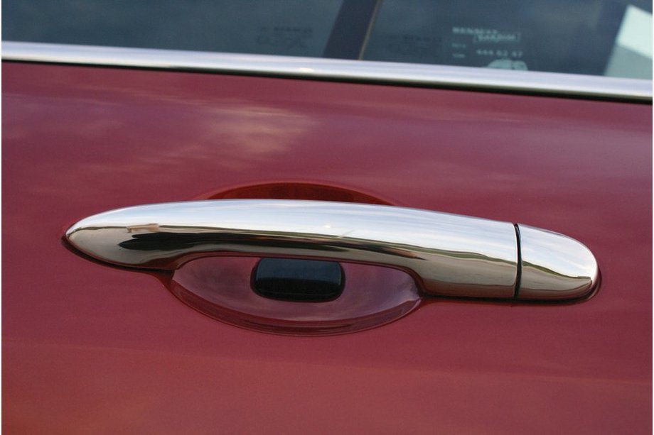 Renault Modus 2005-2012 Chrom Türgriffblenden (4 Stk, Edelstahl) Carmos - Türkischer Edelstahl Image