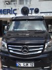 Mercedes Sprinter W906 2006–2018 Frontscheibenblende auf Rahmen V1 (schwarz glanz, 5mm) Foto 2
