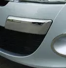 Renault Megane III 2009-2016 Edelstahl Eckenschutz für vordere Stoßstange 2008-2011 Foto 2