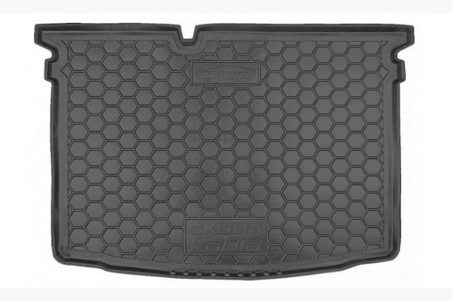 Skoda Fabia 2014-2021 Kofferraummatte HB 2015+ (Autogumm, Kunststoff) Image