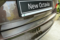 Skoda Octavia III A7 2013-2019 Heckstoßstangenschutz Nataniko (Edelstahl) Limousine Foto 1