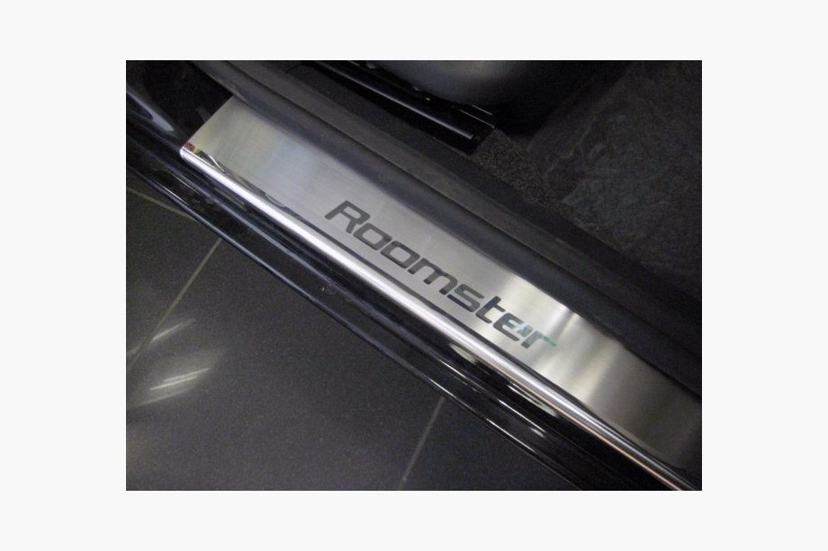 Skoda Roomster 2006-2015 Einstiegsleisten Abdeckungen Nataniko (4 Stk., Edelstahl) Image