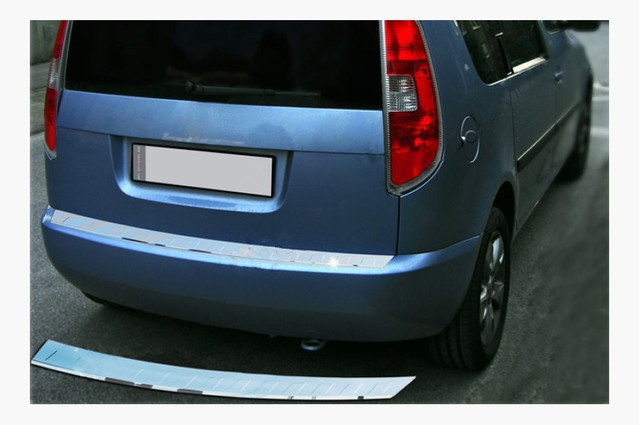 Renault Lodgy 2013-2022 Heckstoßstangenschutz OmsaLine Edelstahl Matt Image