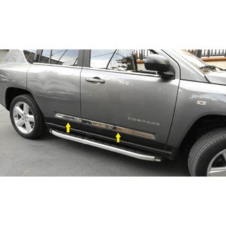 Türleisten Titiz Edelstahl Jeep Compass 2006-2016 Foto 1