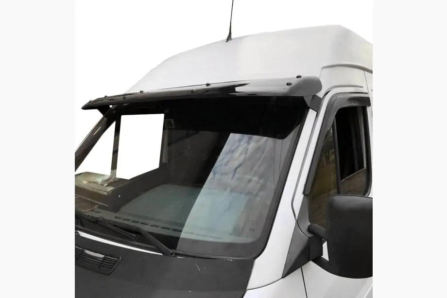 Mercedes Sprinter W901/902/903/904/905 1995–2006 Frontscheibenblende (schwarz glanz, 5mm) Foto 1