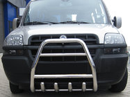 Fiat Doblo I 2001-2005 Frontbügel QT007 (Edelstahl) Foto 1