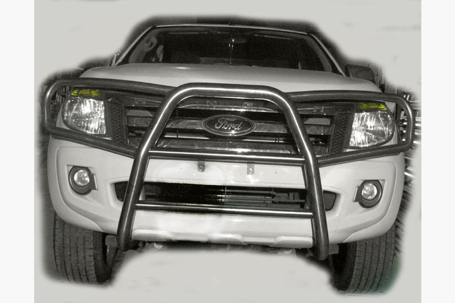 Ford Ranger 2011–2022 Frontschutz WT011 (Edelstahl) Image