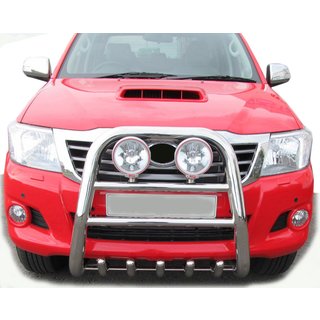 Frontbügel QT007 (Edelstahl) Toyota Hilux 2006-2015 Foto 1