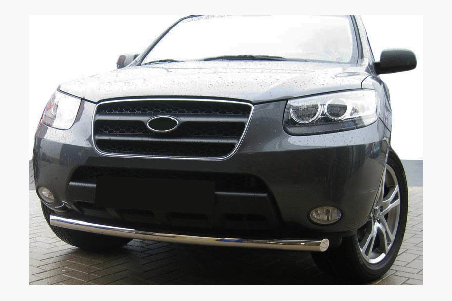 Hyundai Santa Fe 2 2006-2012 Frontschutzbügel ST008 (Edelstahl) Image