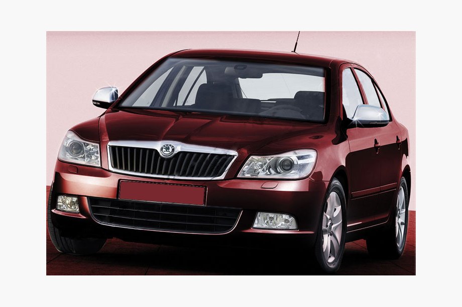 Skoda Octavia II A5 2010-2013 Chrom Spiegelabdeckungen (2 Stk., Edelstahl) Image