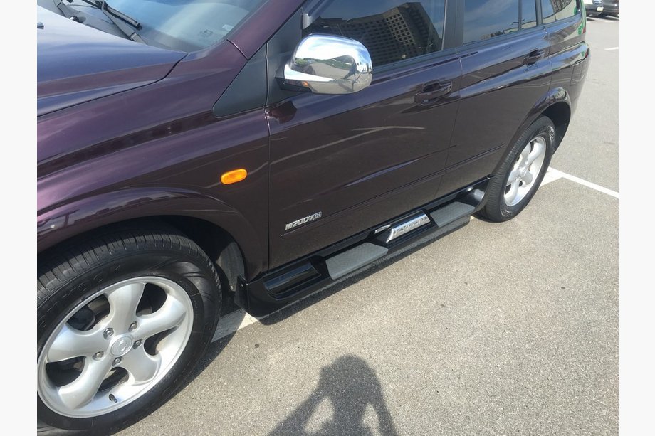 SsangYong Kyron 2005-2014 Seitliche Trittbretter Kunststoff S002 Foto 2