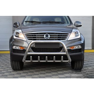Frontbügel WT003 (Edelstahl) SsangYong Rexton I 2001-2017 Foto 1