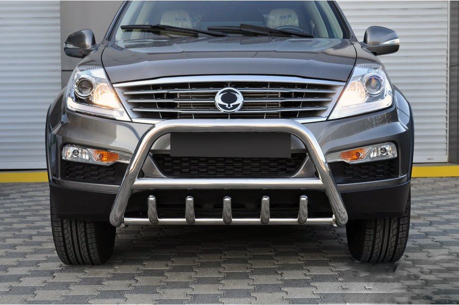 SsangYong Rexton I 2001-2017 Frontbügel WT003 (Edelstahl) Image