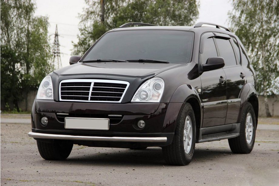 SsangYong Rexton I 2001-2017 Frontschutzbügel ST008 (Edelstahl) Image