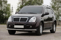 SsangYong Rexton I 2001-2017 Frontschutzbügel ST008 (Edelstahl) Foto 1