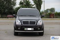 SsangYong Rexton I 2001-2017 Frontschutzbügel ST008 (Edelstahl) Foto 3