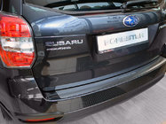 Subaru Forester 2013-2018 Heckstoßstangenabdeckung Natanika (Edelstahl) Foto 1