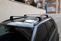 Suzuki Grand Vitara 2005-2017 Dachträger für Originalbefestigungspunkte (2 Stück) Grau Foto 5