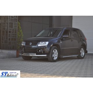 Front Doppelbügel 60/42mm Edelstahl Suzuki Grand Vitara 2005-2017 Foto 4