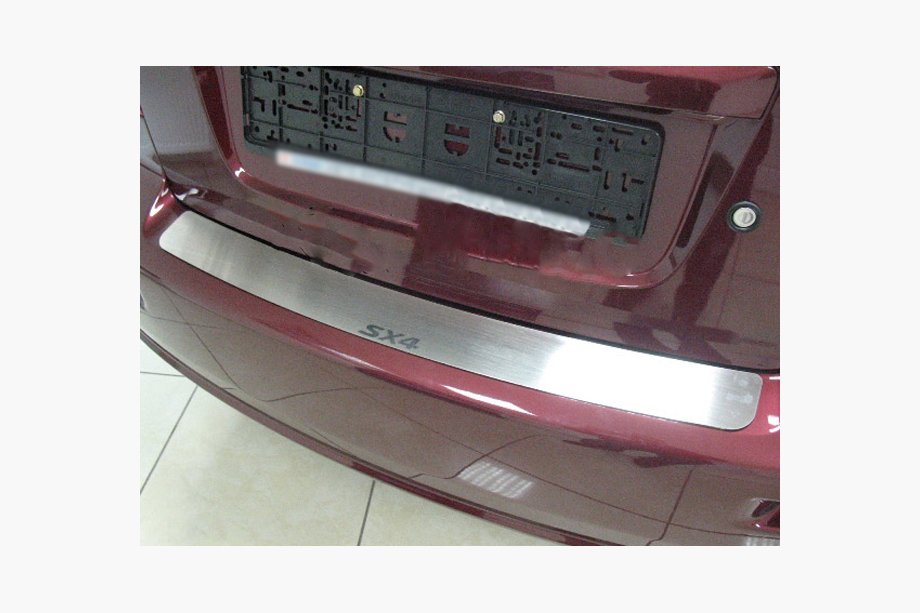 Suzuki SX4 2006-2013 Heckstoßstangenschutz Nataniko (Edelstahl) Limousine Image
