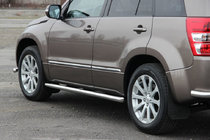 Suzuki Grand Vitara 2005-2017 Seitliche Rohre BB001 (2 Stk., Edelstahl) Foto 1