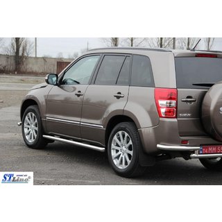 Seitliche Rohre BB001 (2 Stk., Edelstahl) Suzuki Grand Vitara 2005-2017 Foto 2