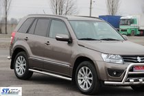 Suzuki Grand Vitara 2005-2017 Seitliche Rohre BB001 (2 Stk., Edelstahl) Foto 3