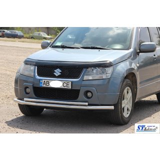Front Doppelbügel 60/42mm Edelstahl Suzuki Grand Vitara 2005-2017 Foto 2
