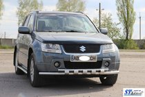 Suzuki Grand Vitara 2005-2017 Frontbügel ST015 (Edelstahl) Foto 3