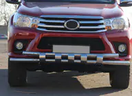 Toyota Hilux 2015- Frontschutzbügel ST015 (Edelstahl) Foto 3