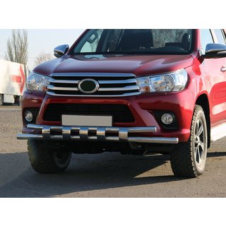 Frontschutzbügel ST015 (Edelstahl) Toyota Hilux 2015- Foto 1