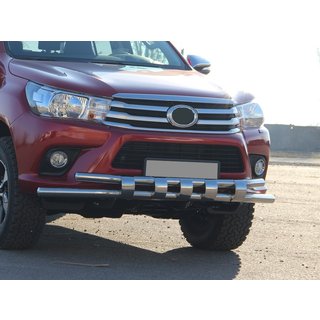 Frontschutzbügel ST015 (Edelstahl) Toyota Hilux 2015- Foto 2