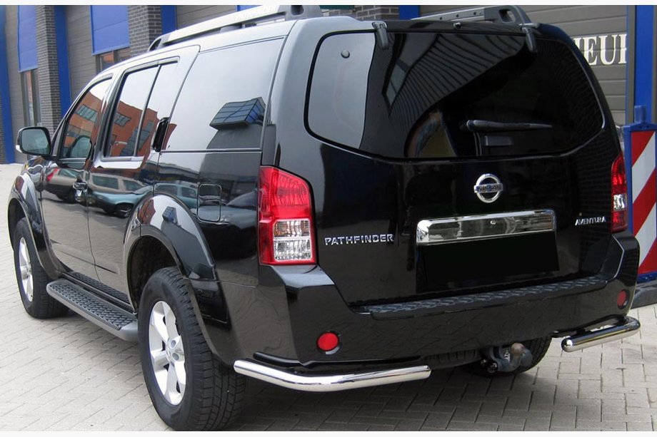Nissan Pathfinder R51 2005-2014 Heckbügel AK003 (Edelstahl) Image