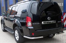 Nissan Pathfinder R51 2005-2014 Heckbügel AK003 (Edelstahl) Foto 1