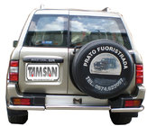 Nissan Patrol Y61 1997-2011 Heckbügel AK005-1 (Edelstahl) Foto 1
