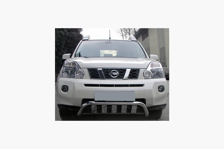 Nissan X-trail T31 2007-2014 Frontschutz WT009 (Edelstahl) Image