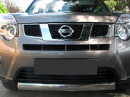 Nissan X-trail T31 2007-2014 Frontschutzbügel ST008-Oval (Edelstahl) Foto 1