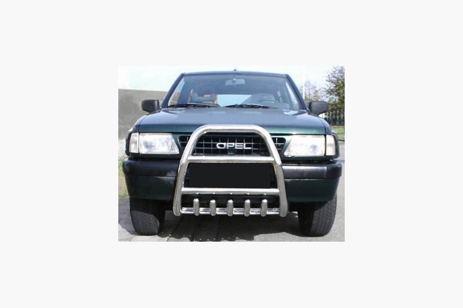Opel Frontera 1991-1998 Frontbügel QT007 (Edelstahl) Image